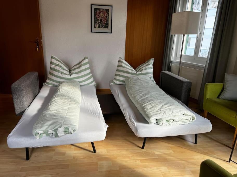 Charmante Und Zentrale Wohnung Am Weiherpark อาร์บอน ภายนอก รูปภาพ