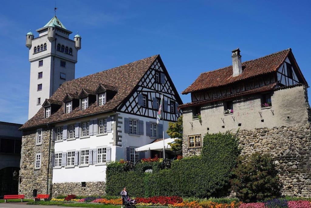 Charmante Und Zentrale Wohnung Am Weiherpark อาร์บอน ภายนอก รูปภาพ