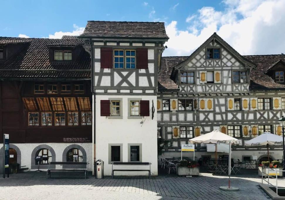 Charmante Und Zentrale Wohnung Am Weiherpark อาร์บอน ภายนอก รูปภาพ
